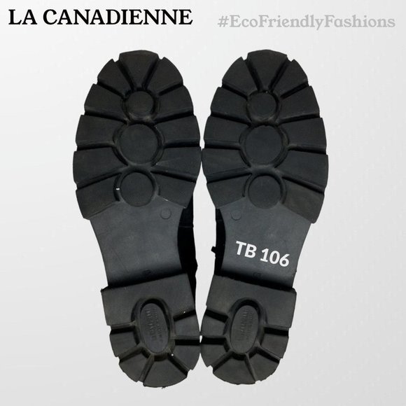 La Canadienne 38561 Womens Zelda Black Round Toe Ankle Snow Boots Size 6 M - Picture 6 of 8